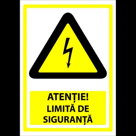 Indicator atentie limita de siguranta